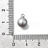 ABS Plastic Imitation Pearl Pendants FIND-H052-01E-02P-3