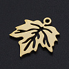 Autumn Theme 201 Stainless Steel Pendants STAS-N090-JN822-2-2