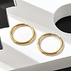 304 Stainless Steel Huggie Hoop Earrings EJEW-G272-02-16mm-G-3