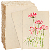 50Pcs Wood Pulp Watercolor Paper DIY-WH0671-347A-1