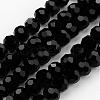Transparent Glass Bead Strands GLAA-G013-6mm-71-1