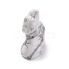 Natural Howlite Display Decorations DJEW-P019-A15-3