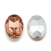 Pointed Back Glass Rhinestone Cabochons RGLA-T080-13x18mm-08-2