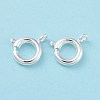 Eco-friendly Brass Spring Ring Clasps LS-KK-D082-01B-S-2