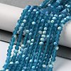 Imitation Jade Glass Beads Strands EGLA-YW0003-19B-24-2