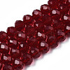 Glass Beads Strands EGLA-A034-T10mm-D32-4