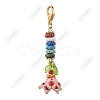 Natural Lava Rock Beads Pendant Decorations HJEW-SZ00026-1