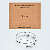 304 Stainless Steel Rotating Cuff Rings FS-WG14209-08-1