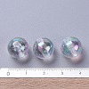 Eco-Friendly Transparent Acrylic Beads PL736-2-4