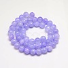Dyed Natural Green Jade Beads Strands JBS053-6MM-29-2