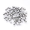 Tarnish Resistant 304 Stainless Steel Spacer Beads STAS-F241-09B-P-1