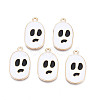 Alloy Enamel Pendants ENAM-S130-21-2