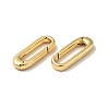 Brass Spring Gate Rings KK-J301-02G-3