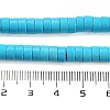 Synthetic Turquoise Beads Strands X-TURQ-G110-6x3mm-06-2