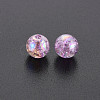 Transparent Crackle Acrylic Beads MACR-S373-66-L01-3