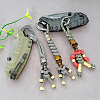 24Pcs 2 Colors Alloy EDC European Beads FIND-FG0005-48-5