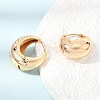 Brass Hoop Earrings for Women KK-CBACA55-11G-4