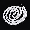 Electroplate Imitation Jade Glass Beads Strands EGLA-N022-09A-D03-2