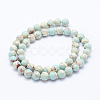 Synthetic Imperial Jasper Beads Strands G-F531-8mm-H03-2