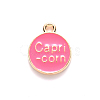 Alloy Enamel Pendants ENAM-S124-01A-03E-3