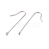 Tarnish Resistant 316 Surgical Stainless Steel Earring Hooks STAS-E027-01A-P-2
