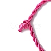 Nylon Rattail Satin Cord Bracelet Making AJEW-JB00019-08-3