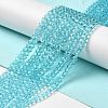 Transparent Glass Beads EGLA-A035-T4mm-D08-2