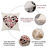 Burlap Customization Pillow Covers Set AJEW-WH0124-006-3