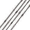 304 Stainless Steel Figaro Chains CHS-N002-03EB-1