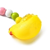 Easter Theme Plastic Hen Pendant Decorations HJEW-TAC0013-15C-3