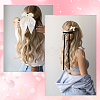 6 Styles Bowknot Polyester Hair Barrettes PHAR-SP0001-22A-6