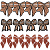 12Pcs 3 Styles Computerized Embroidery Nylon Cloth Patches DIY-HS0001-92-1