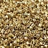 Electroplate Glass Seed Beads SEED-S042-01B-11-3