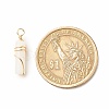 Natural White Jade Pendants X-PALLOY-JF01453-07-3