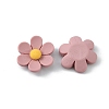 Opaque Resin Cabochons RESI-WH0026-75B-04-1