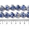 Natural Blue Spot Jasper Beads Strands G-K357-C03-01-5