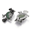 Natural Green Aventurine Pendants G-H308-01AS-07-2