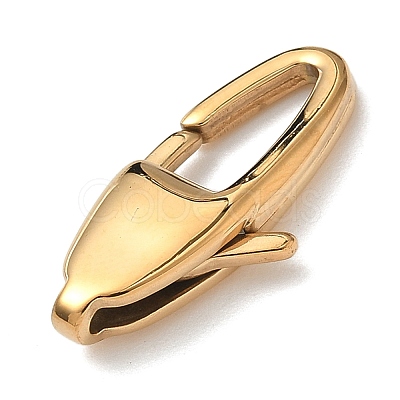 304 Stainless Steel Lobster Claw Clasps STAS-B089-01H-G-1