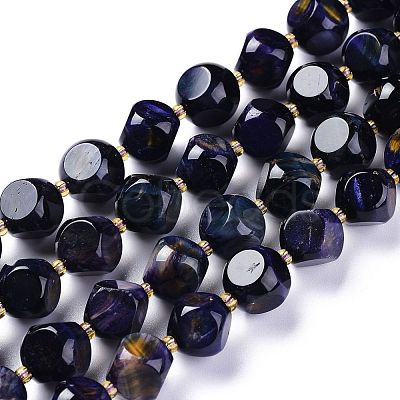 Natural Tiger Eye Beads Strands G-A030-B01-04-12mm-1