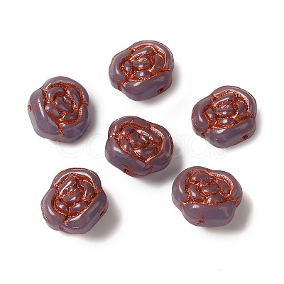 Opaque Lampwork Beads LAMP-P065-02B-01-1