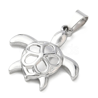 304 Stainless Steel Pendants STAS-B141-04A-P-1