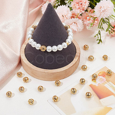 32Pcs 8 Style Alloy Hollow Beads PALLOY-BBC0001-05-1
