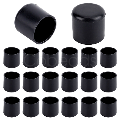 20Pcs PVC Chair Leg Floor Protectors FIND-GF0003-37-1
