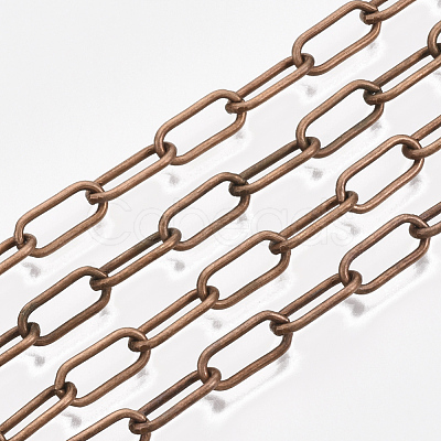 Unwelded Iron Paperclip Chains CH-S125-09A-R-1