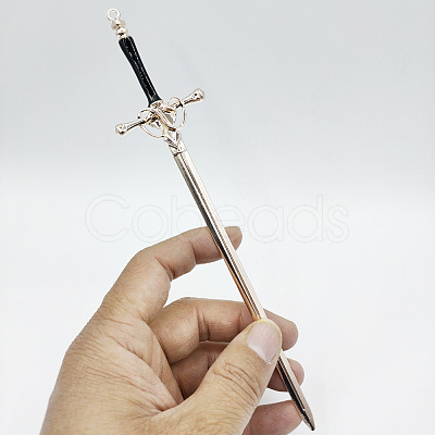 Alloy Flow Su Sword Hairpin Ancient Costume Headwear Hairpin Electroplating Pendant Sword ST5449808-1