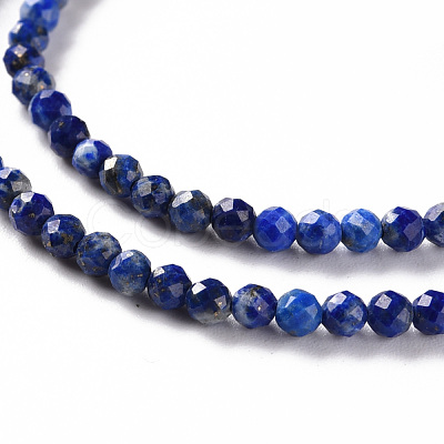 Natural Lapis Lazuli Beads Strands X-G-S362-112B-1