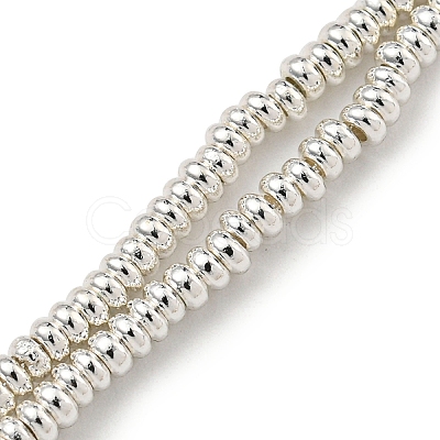 Electroplated Synthetic Non-Magnetic Hematite Beads Strands G-I360-C02-04-1