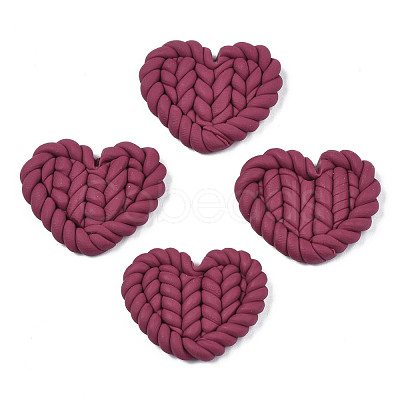 Handmade Polymer Clay Cabochons CLAY-N010-025F-1