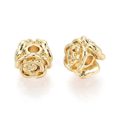 Brass Beads KK-N276-06G-1