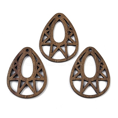 Walnut Wood Pendants WOOD-A025-04J-1